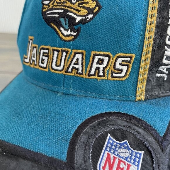 Vintage Jacksonville Jaguars Strapback Hat Cap Pro Line Puma NFL (STD) - Picture 10 of 13